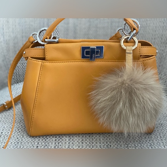 Cindy peekaboo bag Nappa soft Leather - Picture 15 of 16